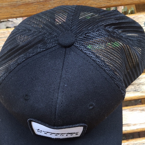 Hyperflex wetsuits SnapBack hat flat brim black mesh back cap - Picture 4 of 9